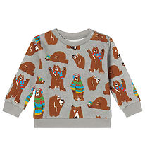 Stella McCartney Kids Sweatshirt - Grmeleret m. Bjrne