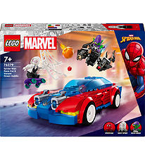 LEGO Marvel - Spider-Mans Racerbil Og Venom Green Goblin 76279