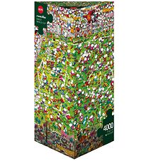 Heye Puzzle Puslespil - Crazy World Cup - 4000 Brikker