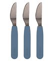 Filibabba Knive - 3-pak - Silikone - Powder Blue