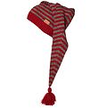 Melton Nissehue - Uld - Christmas hat - Dark Red