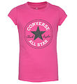 Converse T-shirt - Pink m. Logo