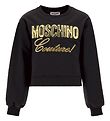 Moschino Sweatshirt - Sort m. Guld