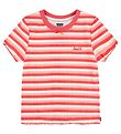 Levis Kids T-shirt - Rib - Striped - Rose of Sharon - Pink