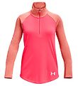 Under Armour Bluse - Tech Graphic 1/2 Zip - Pink Shock