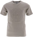 Stone Island T-shirt - Dove Grey m. Logo