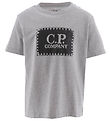 C.P. Company T-shirt - Grmeleret m. Sort