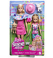 Barbie Dukkest - 30 cm - Stacie og Barbie m. Hunde