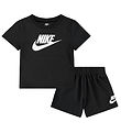 Nike Shortsst - Shorts/T-shirt - Sort