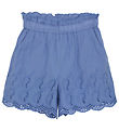 Creamie Shorts - Embroidery - Colony blue