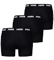 Puma Boxershorts - 3-pak - Black/Black