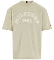 Tommy Hilfiger T-shirt - Monotype - Faded Olive Heather