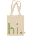Design Letters Shopper - Lille - Hi - Natur/Grn
