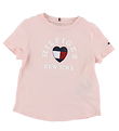 Tommy Hilfiger T-shirt - Hilfiger Sequins - Whimsy Pink
