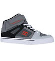 DC Shoes Sko - Pure High-Top - Rd/Heather Grey