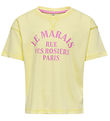 Kids Only T-shirt - KogSinna - Yellow Pear/ Marais