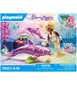 Playmobil Princess Magic - Havfrue m. Delfiner - 28 Dele - 71501