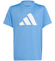 adidas Performance T-shirt - U TR-ES Logo - Bl/Hvid