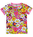 Smfolk T-shirt - Spring Pink m. Blomster