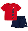 Nike Shortsst - T-shirt/Shorts - Red/Midnight Navy
