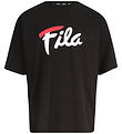 Fila T-Shirt - Oversized - Lauda - Sort