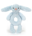 Jellycat Ringrangle - 18x8 cm - Bashful Bunny - Baby Blue