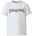 Name It T-shirt - NkmVilogo - Bright White/Champions