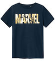 Name It T-Shirt - NkmMango Marvel - Dark Sapphire