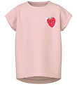 Name It T-shirt - NmfVarutti - Parfait Pink m. Jordbr