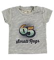 Small Rags T-Shirt - Grmeleret m. Print