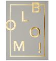 I Love My Type Plakat - A3 - Bloom! - Gr