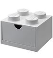 LEGO Storage Opbevaringsskuffe - 4 Knopper - 15x15x9 - Gr