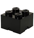 LEGO Storage Opbevaringsboks - 4 Knopper - 25x25x18 - Sort