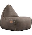 SACKit Skkestol - Canvas Lounge Chair - 96x80x70 cm - Brun