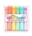 Ooly Overstregningstuscher m. Duft - Beary Sweet - 6 stk
