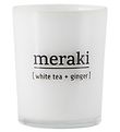 Meraki Duftlys - 60 g - White Tea & Ginger