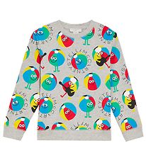 Stella McCartney Kids Sweatshirt - Grmeleret m. Badebolde