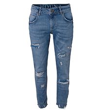 Hound Jeans - Wide - Trashed Blue Denim