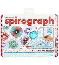 Spirograph Tegnest - 15 Dele - Design Set