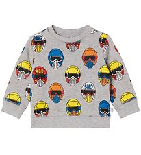 Stella McCartney Kids Sweatshirt - Grmeleret m. Hjelme