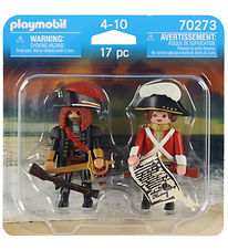 Playmobil DuoPack - Piratkaptajn og Rdjakke - 70273 - 17 Dele