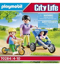 Playmobil City Life - Mor Med Brn - 70284 - 17 Dele