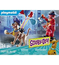 Playmobil Scooby-Doo - Eventyr Med Ghost Clown - 70710 - 34 Dele