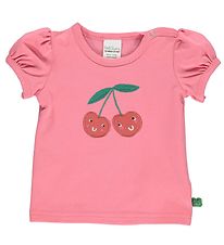 Freds World T-Shirt - Baby - Cherry Puff - Pink
