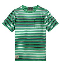 Polo Ralph Lauren T-shirt - Polo Country - Grn m. Striber