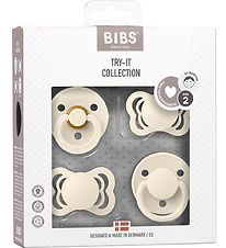 Bibs Sutter - Try-It Collection - 4-pak - Str. 2 - Ivory