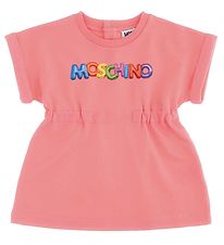 Moschino Sweatkjole - Pink m. Print