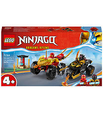 LEGO Ninjago - Kai og Ras' Bil- Og Motorcykelkamp 71789 - 103 D