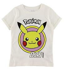 Name It T-shirt - Noos - NkfJunna Pokemon - White Alyssum