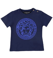 Versace T-shirt - Navy m. Bl